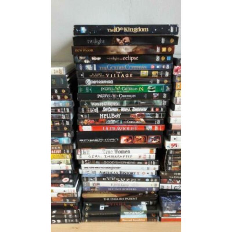 Dvd's ongeveer 80