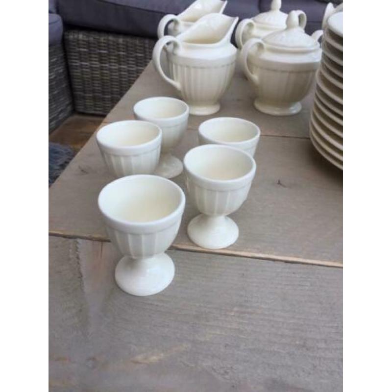 Prince of Wales servies gebaksbord kop schotel mok melkkan