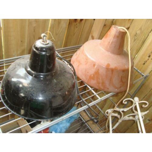 emaille lamp hanglamp