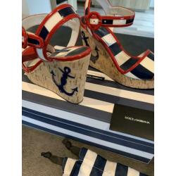 Schitterende sandalen Dolce&Gabbana maat 40