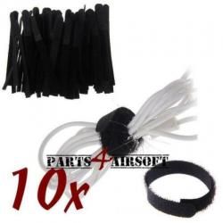 Headsets Klittenband kabelbinders - 10st | Parts4Airsoft 4