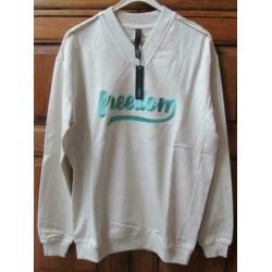 10DAYS super leuke ecru Sweater (1) = maat L Freedom NIEUW