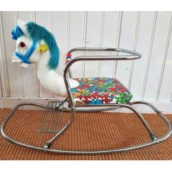 Hobbelpaard, retro/vintage speelgoed, jaren 60