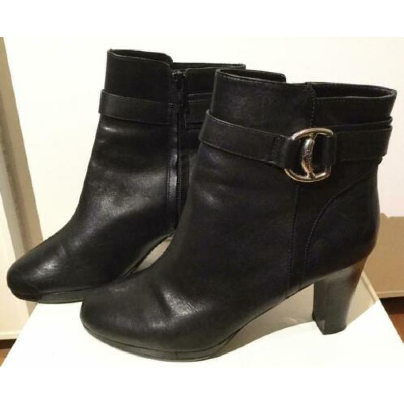 Ralph Lauren leren laarzen maat 39 Hakhoogte 8.5 cm