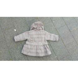 Baby barb winterjas met capuchon maat 80