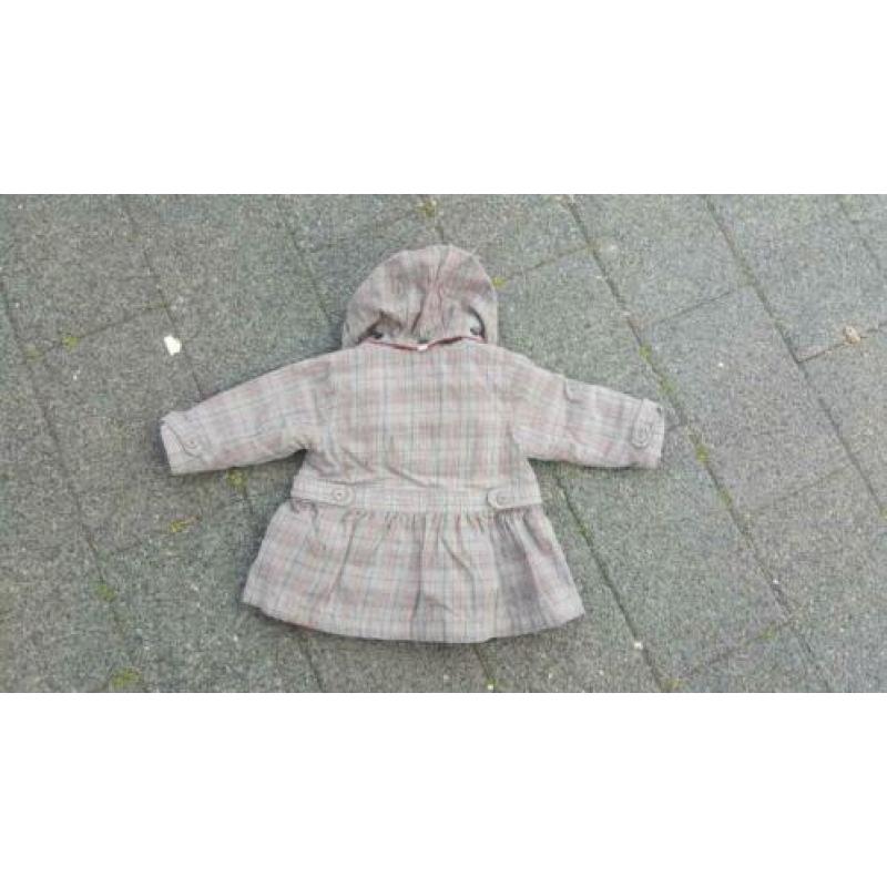 Baby barb winterjas met capuchon maat 80