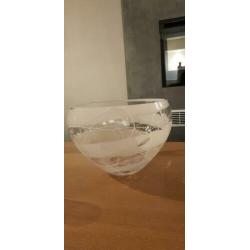 Schaal fruitschaal glas