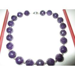 Antiek Amethist collier