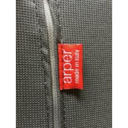 8 Arper Catifa 80 design fauteuils stof lichtgrijs