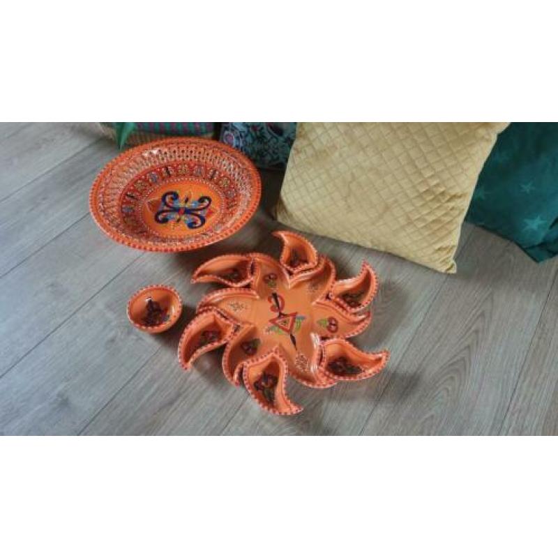 Tapas-set, 9 delig, handgemaakt