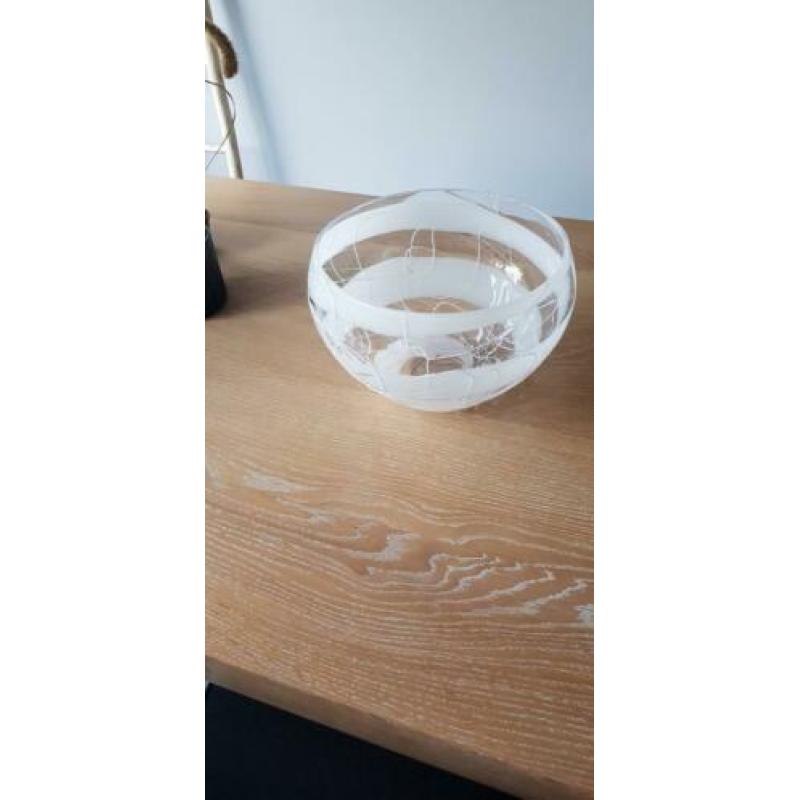 Schaal fruitschaal glas