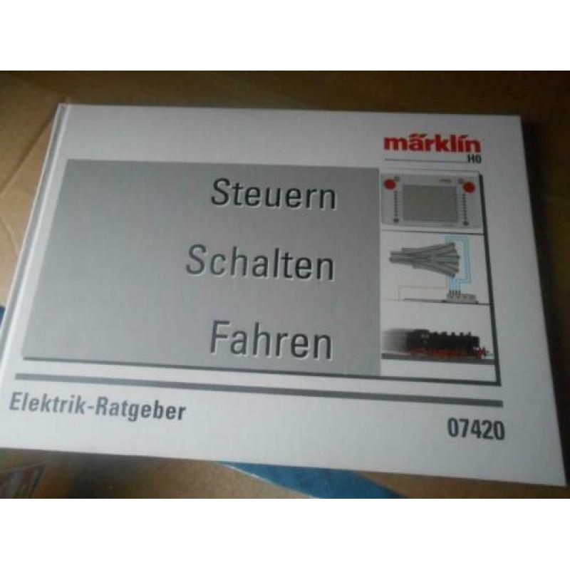Marklin 07420 Steuern Schalten Fahren handboek Electron