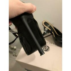 Zwarte pumps van zara transparant maat 36 lak h&m asos