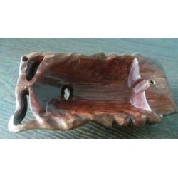 Chinees masker met tanden eind 1800 begin 1900