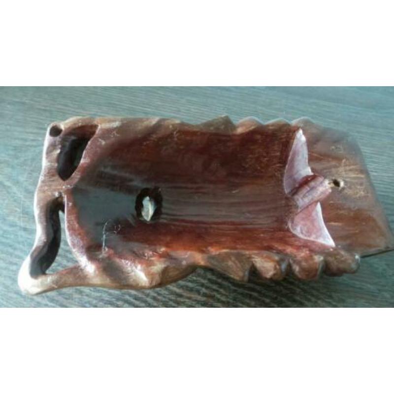 Chinees masker met tanden eind 1800 begin 1900
