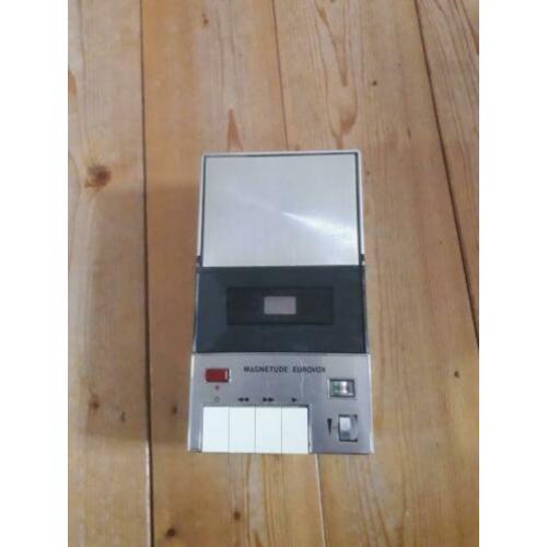 magnitude eurovox cassette recorder vintage