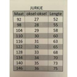 Jurkje paard met zebraparaplu (ook met korte mouw) maat 146