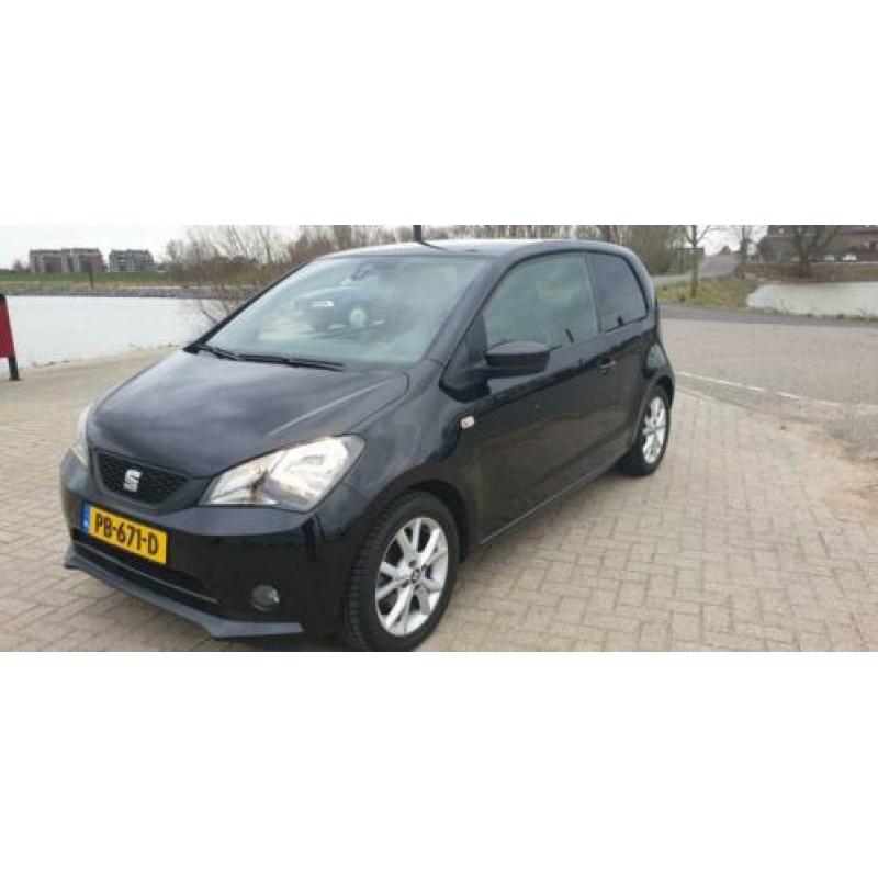 Seat MII Sport Connect 1.0 MPI 60pk Ecomotive 3D 2017 Zwart