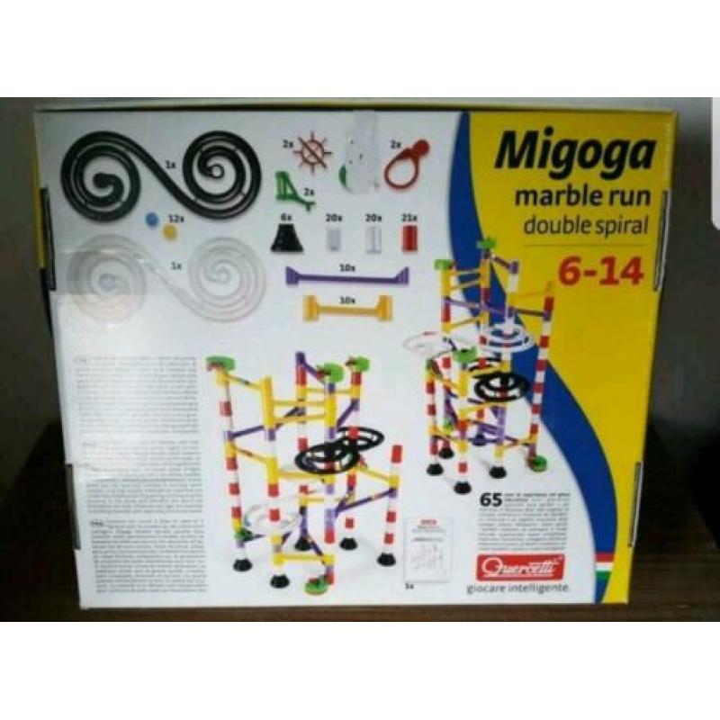 Quercetti Migoga Marble Run Double Spiral 6568