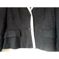 2101 Linnen jasje blazer MISS ETAM; Mt=42 Nieuwstaat