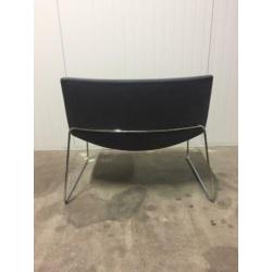 8 Arper Catifa 80 design fauteuils stof lichtgrijs