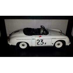 Autoart schaal 1:18 witte Porsche 356 Speedster #23V nieuw