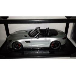 Norev 1:18 Mercedes-Benz AMG GT C Roadster 2017 grijs nieuw