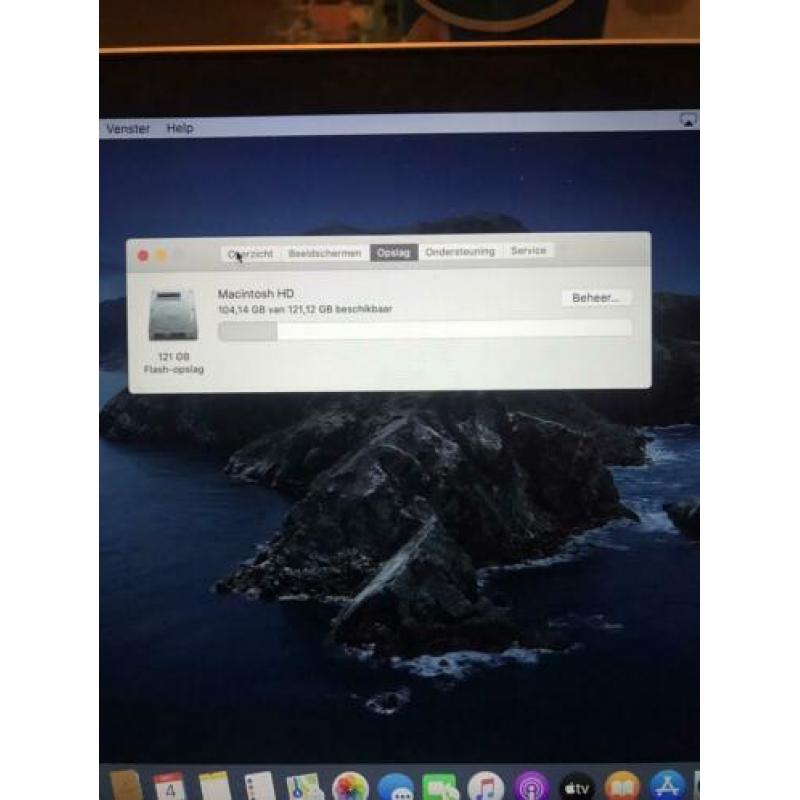 Macbook pro 2015 8 gb 2,7 ghz i5 128 gb ssd cyclus 117