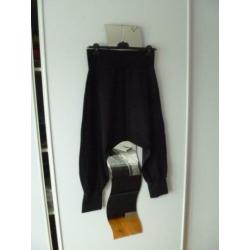 Nieuwe Zwarte SQUAT SPORTBROEK met verlaagd kruis maat M