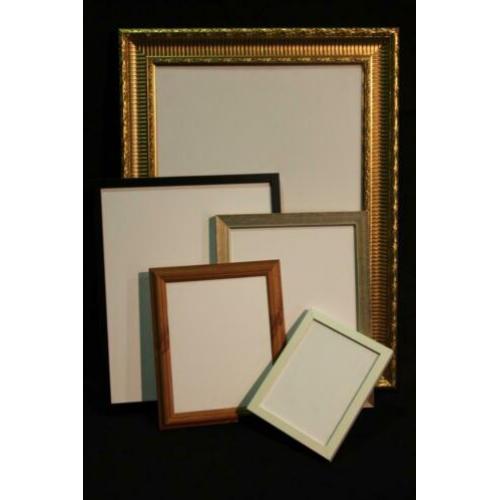 Set 5 ingelijste canvasdoeken