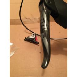 Sram Force CX 1 linker hydraulische shifter met flat mount
