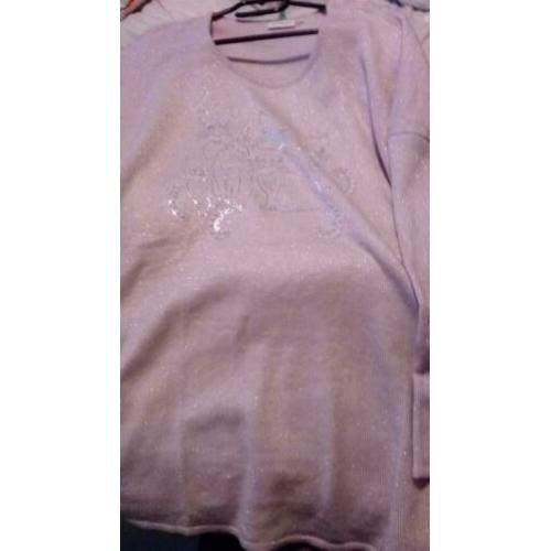 truien met glitterprinf