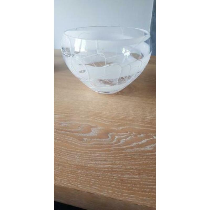 Schaal fruitschaal glas