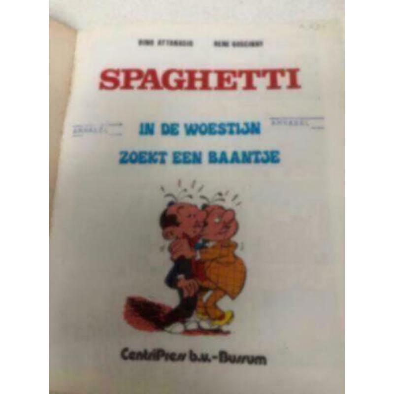 Stripboek van Spaghetti: 2 verhalen