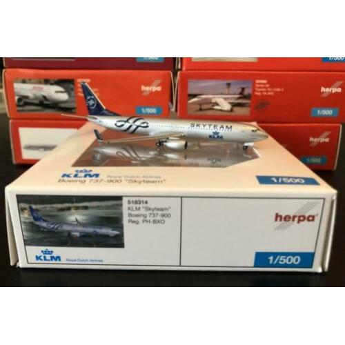 Herpa Wings 1/500 KLM Boeing 737-900 SkyTeam Colours PH-BXO