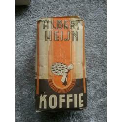 Oude verpakking Albert Heijn koffie