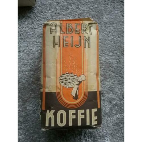Oude verpakking Albert Heijn koffie