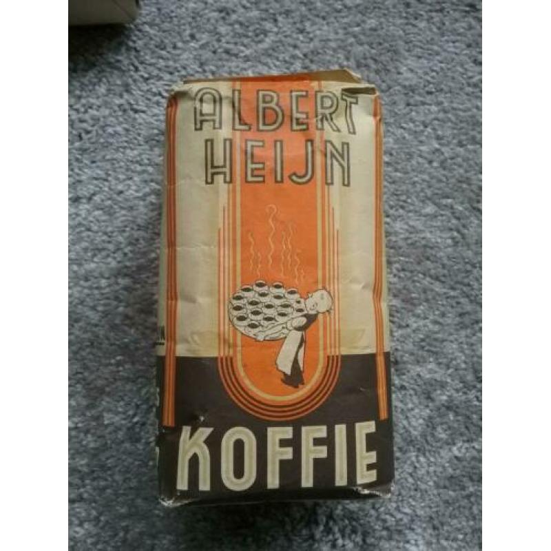 Oude verpakking Albert Heijn koffie