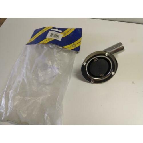 Beluchtingsnippel 25mm RVS Vetus - NIEUW