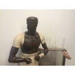 Franse '50’s reclame mannequin van ”GIBAUD” sport bandages