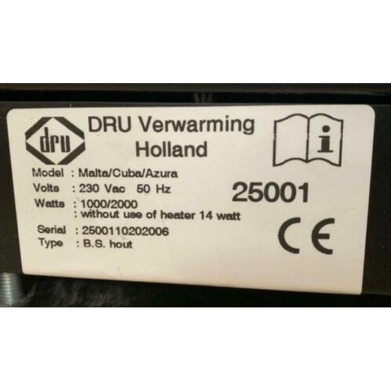 Dru Holland Elektrische sfeerhaard