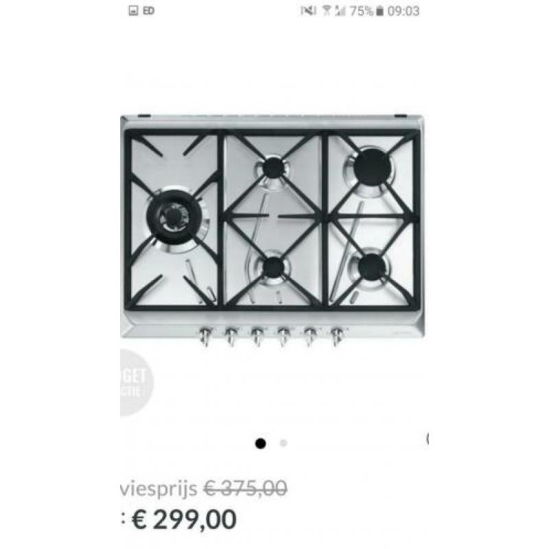 Gaskookplaat Smeg