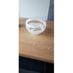Schaal fruitschaal glas
