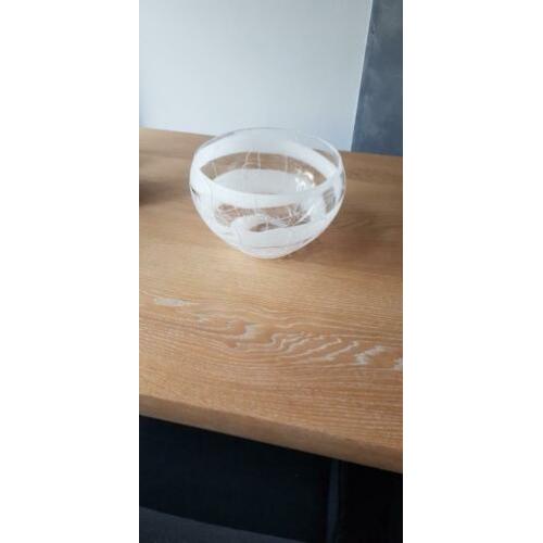 Schaal fruitschaal glas