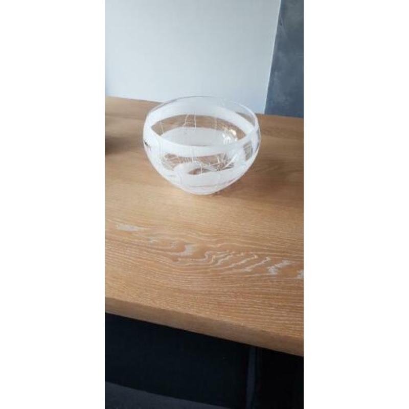 Schaal fruitschaal glas
