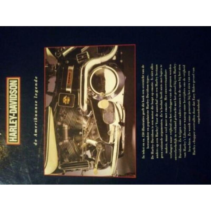 Harley davidson groot boek
