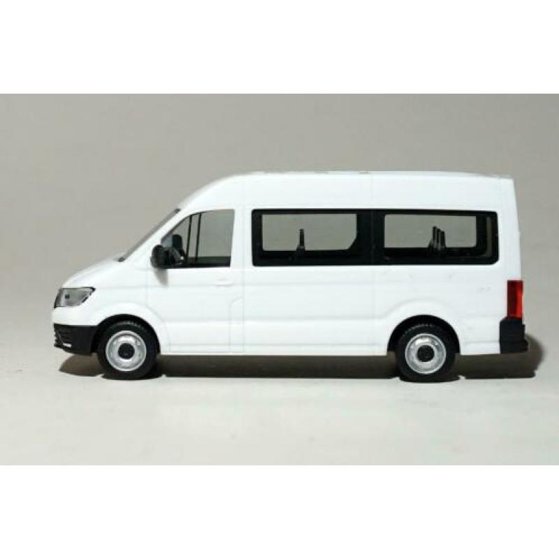Herpa 12935 Minikit MAN TGE Bus wit - bouwpakket