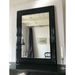 spiegel met facet geslepen glas