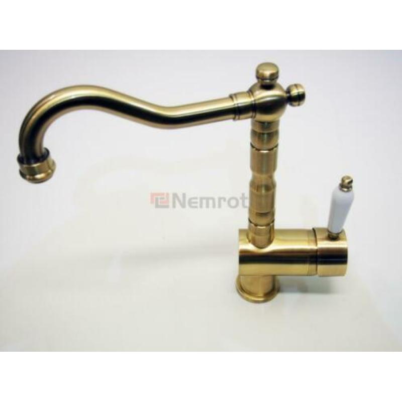 Eurolux Antique 1 greeps Keukenmengkraan (Glans Brons)
