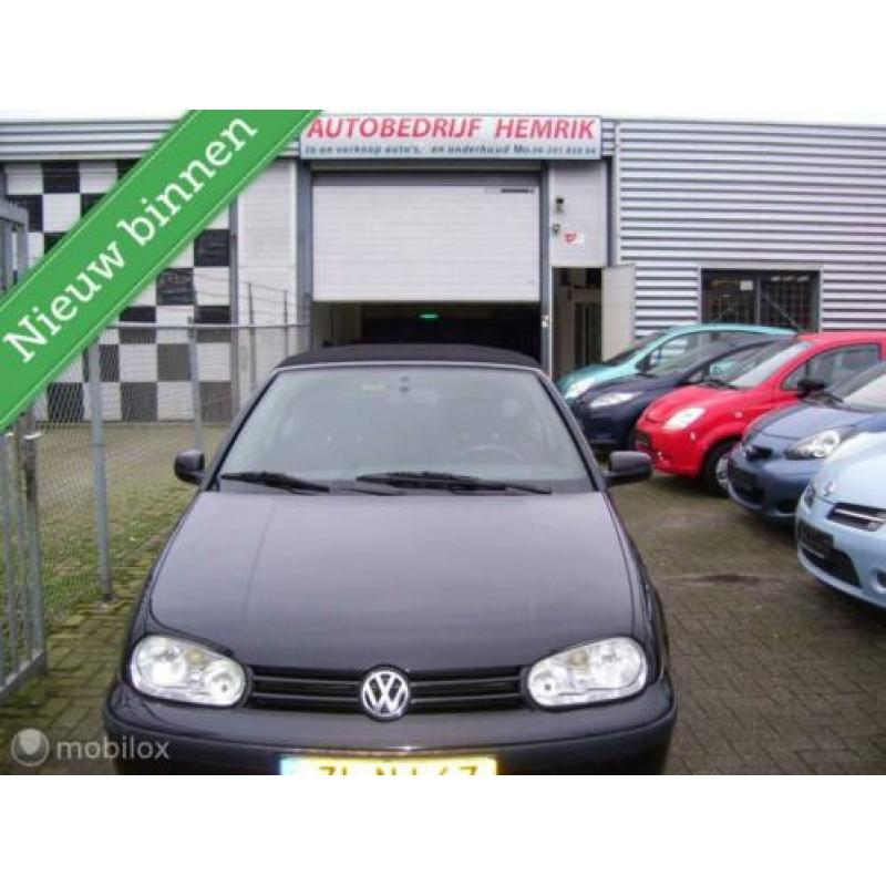 Volkswagen Golf Cabrio 1.8 Trendline